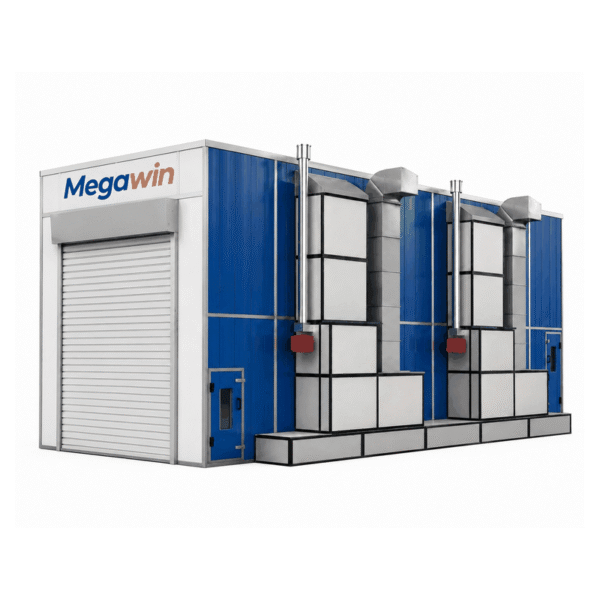 MGW-BS16 Diesel-Heat Bus Spray Booth
