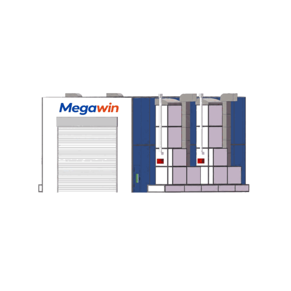 MGW-BS16 Diesel-Heat Bus Spray Booth
