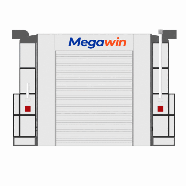 MGW-BS16 Diesel-Heat Bus Spray Booth