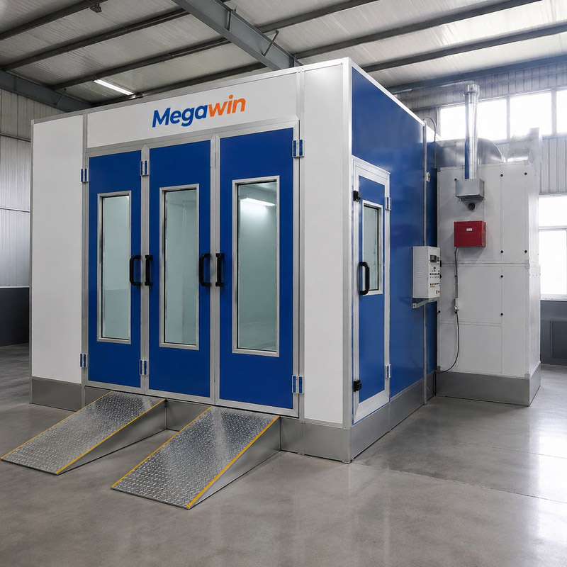 MGW-D70 Diesel-Heat Car Spray Booth - Image 2