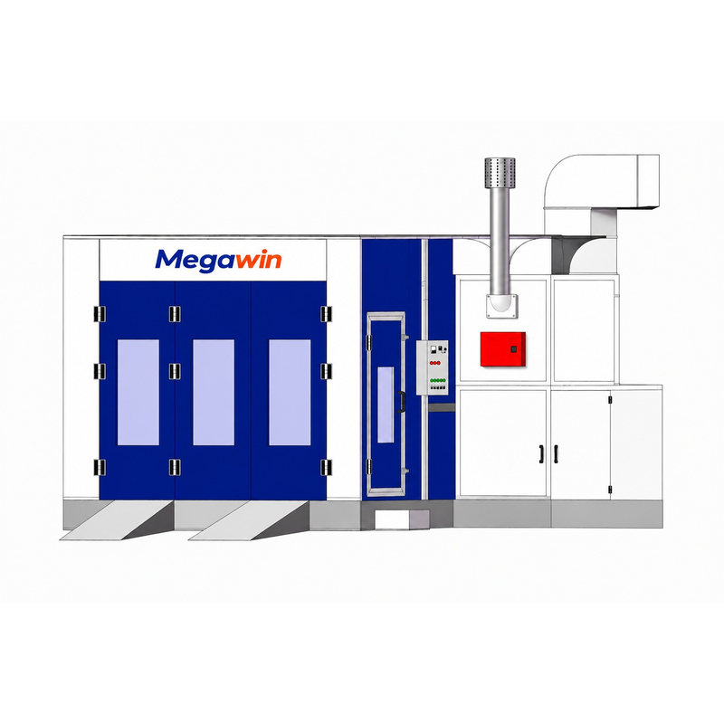 MGW-D70 Diesel-Heat Car Spray Booth - Image 3
