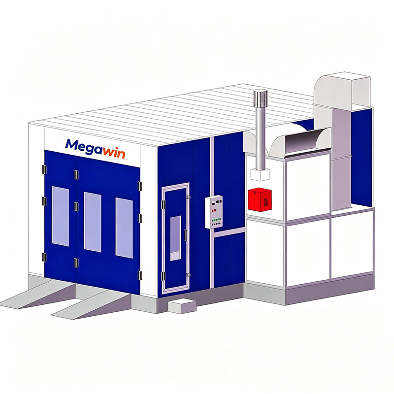 MGW-D70 Diesel-Heat Car Spray Booth
