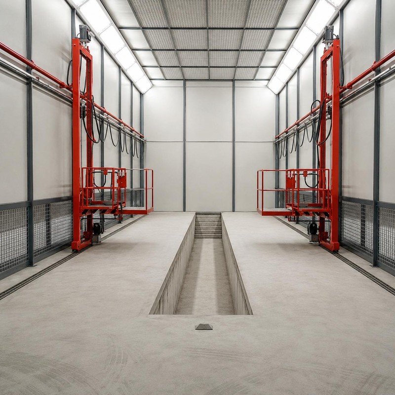 MGW-M Spray Booth Man Lift - Image 4