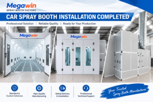 Megawin Car Spray Booth Installation Completed: A Professional Automotive Painting Solution