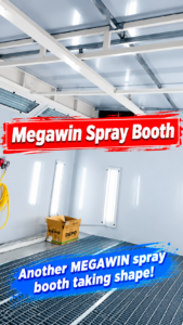 Paint Booth Installation in Progress: Another Step Toward a Successful Project